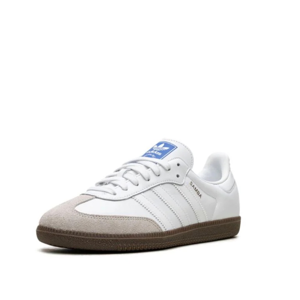 Adidas Samba OG "Double White Gum" sneakers size 6.5M/7.5W (RUN half size large)